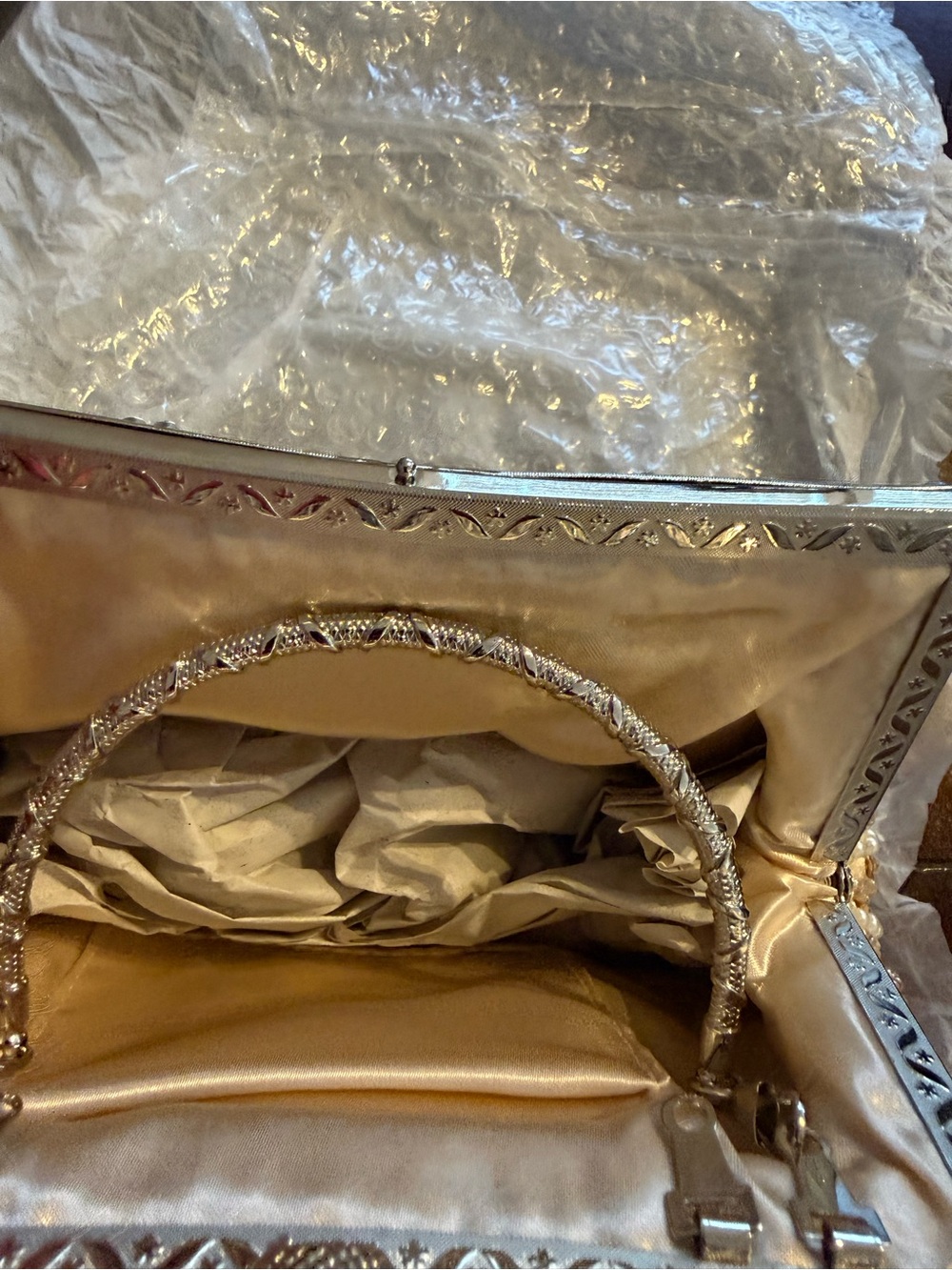 Amylove 1920s Women Vintage Beaded Clutch Evening Bag - Picture 7 of 7